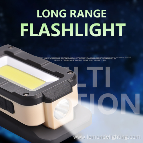 Magnetic Base Rechargeable Folding COB LED Working Light